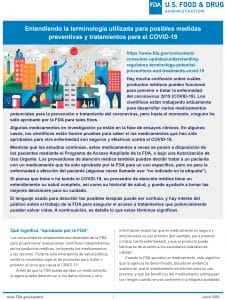 Terminología Covid-19 – Español PDF Thumbnail
