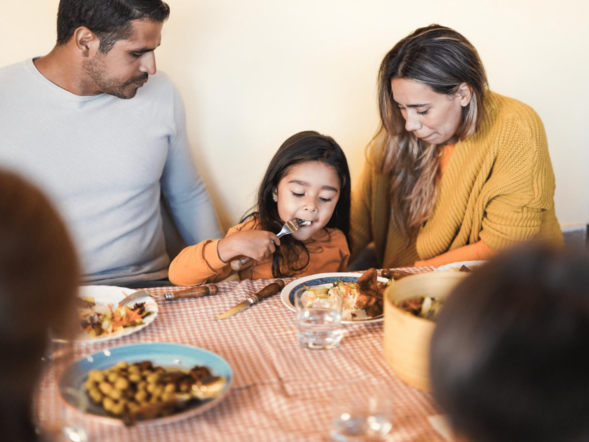 WIC Fresno helps a family enjoy healthy food.
