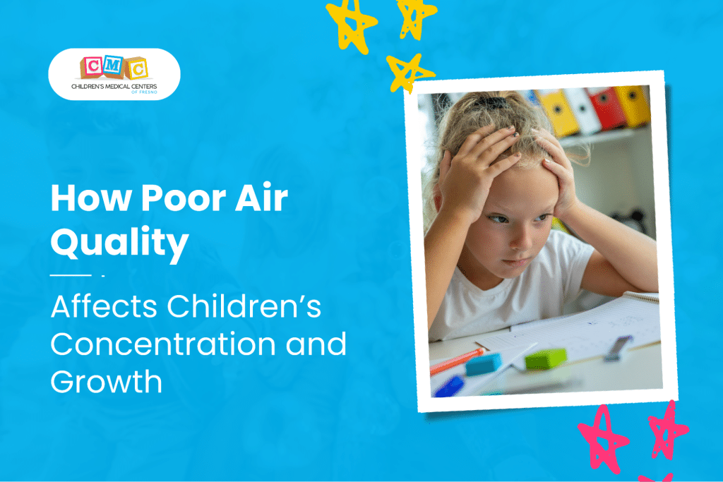 How Poor Air Quality Affects Children’s Concentration and Growth