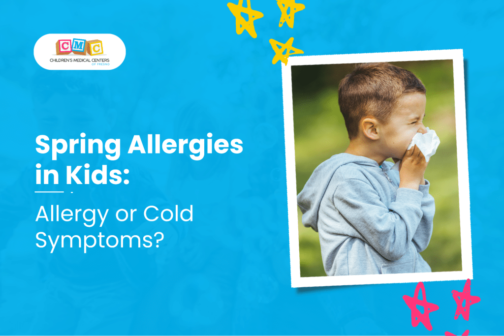Spring Allergies in Kids:  Allergy or Cold Symptoms?